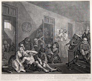 Hogarth's A Rake's Progress